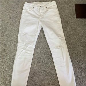 Madewell 9” Highrise skinny jeans
